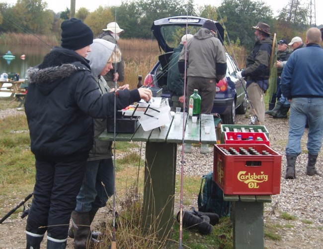 Juniorfisker studerer kassen - hvad nu!