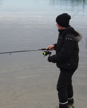 Thomas, som sled hrdt, men ikke fisk denne gang.