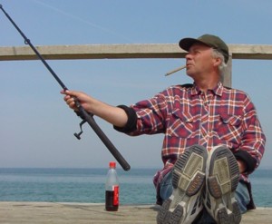 Hvem sagde fiskeri ikke er afslappende.