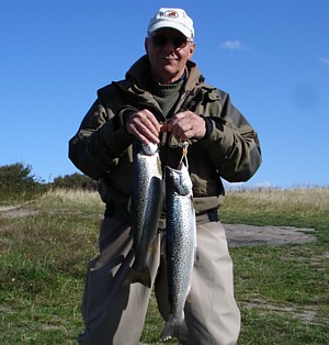 Lars har vret flittig i omrdet ved "Pokalstenen" -