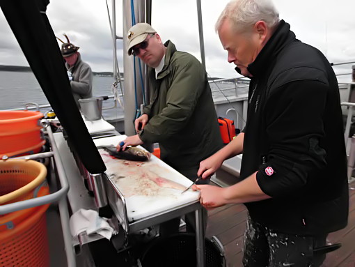 Meinertz til hjre og Mathiesen til venstre...